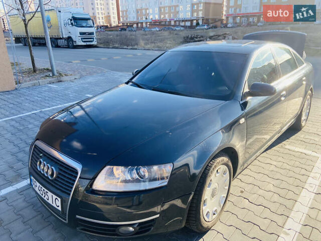 Черный Ауди А6, объемом двигателя 3 л и пробегом 361 тыс. км за 9000 $, фото 16 на Automoto.ua