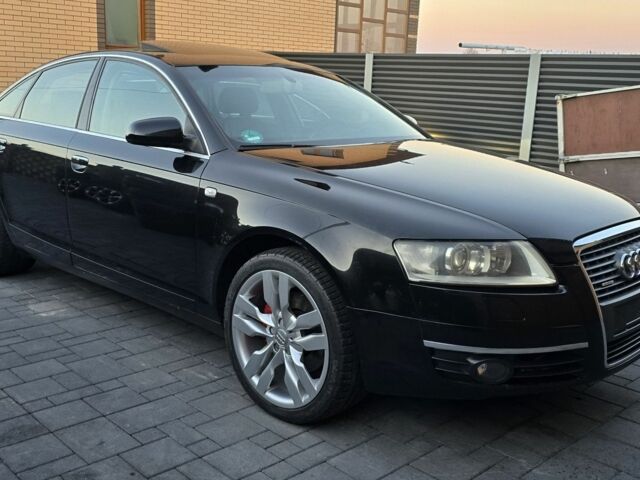 Черный Ауди А6, объемом двигателя 3 л и пробегом 315 тыс. км за 4700 $, фото 1 на Automoto.ua