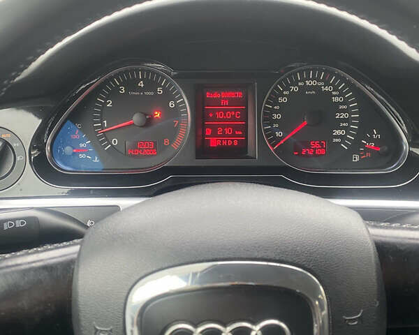 Чорний Ауді А6, об'ємом двигуна 2.4 л та пробігом 272 тис. км за 7500 $, фото 7 на Automoto.ua