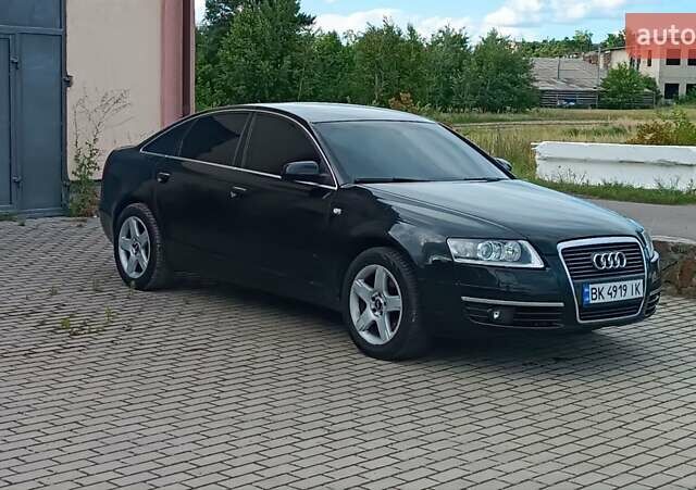 Черный Ауди А6, объемом двигателя 2.7 л и пробегом 365 тыс. км за 6250 $, фото 1 на Automoto.ua