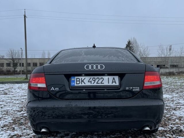 Черный Ауди А6, объемом двигателя 2.7 л и пробегом 293 тыс. км за 9100 $, фото 6 на Automoto.ua