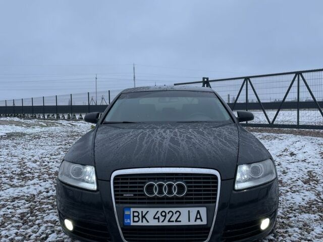 Черный Ауди А6, объемом двигателя 2.7 л и пробегом 293 тыс. км за 9100 $, фото 2 на Automoto.ua
