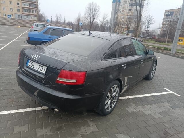 Черный Ауди А6, объемом двигателя 3 л и пробегом 400 тыс. км за 3650 $, фото 1 на Automoto.ua