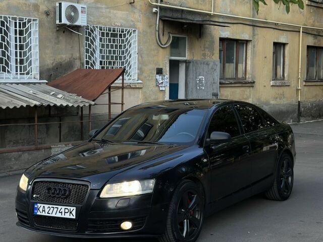 Черный Ауди А6, объемом двигателя 2 л и пробегом 300 тыс. км за 6500 $, фото 15 на Automoto.ua