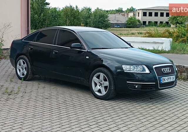 Черный Ауди А6, объемом двигателя 2.7 л и пробегом 365 тыс. км за 6250 $, фото 4 на Automoto.ua