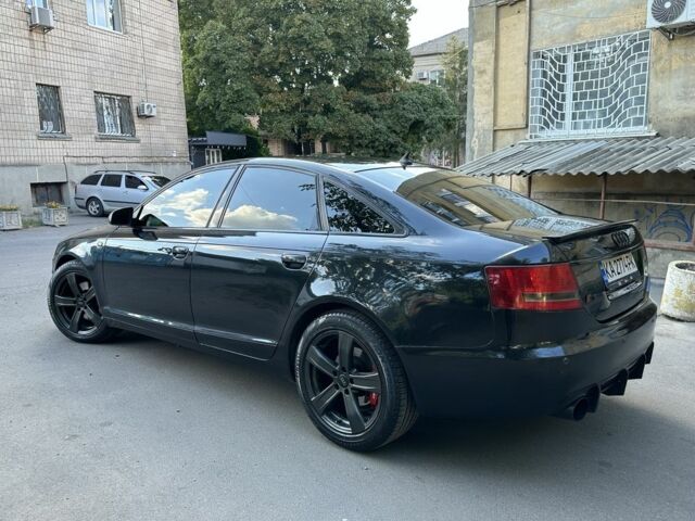 Черный Ауди А6, объемом двигателя 2 л и пробегом 300 тыс. км за 6500 $, фото 12 на Automoto.ua