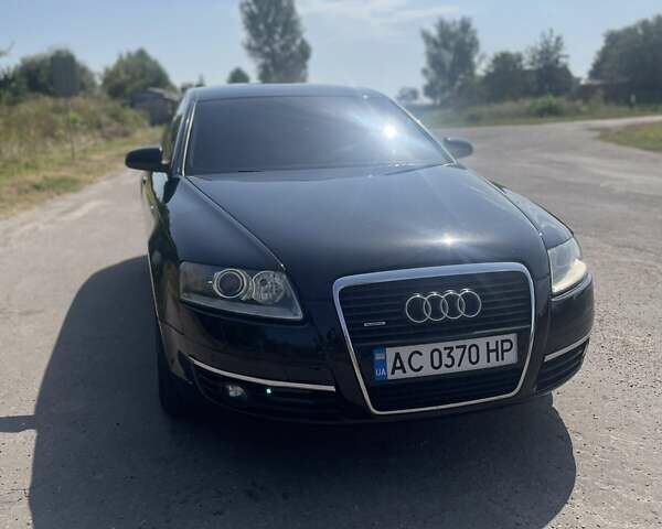 Черный Ауди А6, объемом двигателя 2.7 л и пробегом 315 тыс. км за 8000 $, фото 5 на Automoto.ua