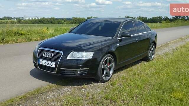 Черный Ауди А6, объемом двигателя 2 л и пробегом 317 тыс. км за 8000 $, фото 3 на Automoto.ua