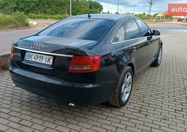 Черный Ауди А6, объемом двигателя 2.7 л и пробегом 365 тыс. км за 6250 $, фото 14 на Automoto.ua