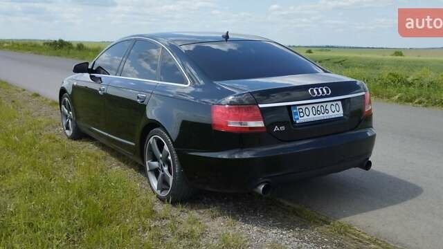 Черный Ауди А6, объемом двигателя 2 л и пробегом 317 тыс. км за 8000 $, фото 4 на Automoto.ua
