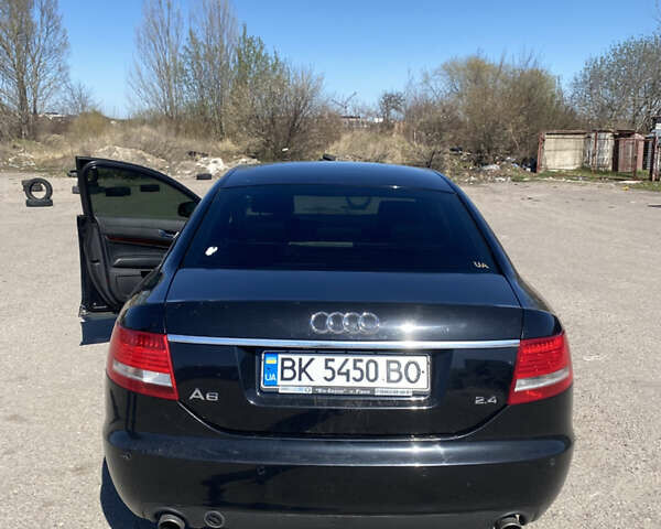 Черный Ауди А6, объемом двигателя 2.4 л и пробегом 329 тыс. км за 7700 $, фото 3 на Automoto.ua