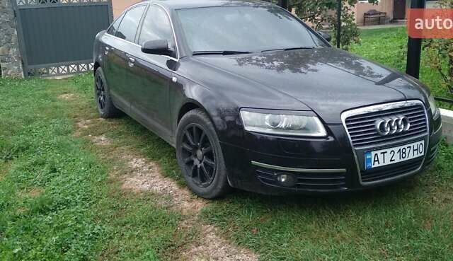 Черный Ауди А6, объемом двигателя 2.7 л и пробегом 325 тыс. км за 6950 $, фото 1 на Automoto.ua