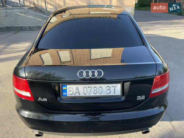Черный Ауди А6, объемом двигателя 3.2 л и пробегом 250 тыс. км за 7300 $, фото 7 на Automoto.ua