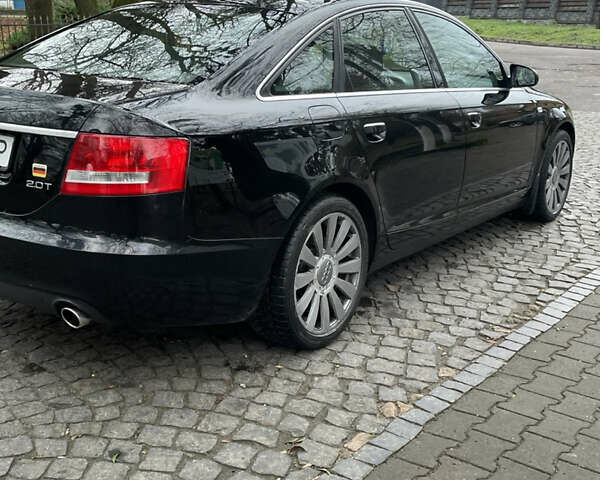 Черный Ауди А6, объемом двигателя 2 л и пробегом 248 тыс. км за 7600 $, фото 14 на Automoto.ua