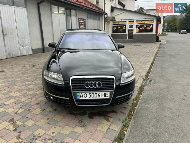 Черный Ауди А6, объемом двигателя 2 л и пробегом 420 тыс. км за 6700 $, фото 1 на Automoto.ua