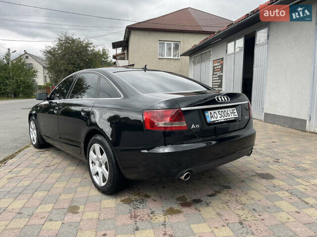 Черный Ауди А6, объемом двигателя 2 л и пробегом 420 тыс. км за 6700 $, фото 4 на Automoto.ua