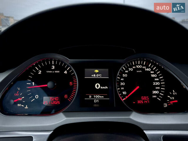 Черный Ауди А6, объемом двигателя 3 л и пробегом 305 тыс. км за 7999 $, фото 62 на Automoto.ua