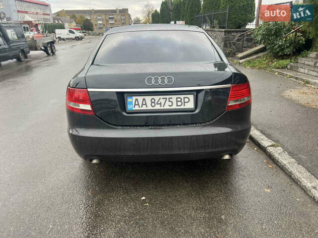 Черный Ауди А6, объемом двигателя 2 л и пробегом 266 тыс. км за 8200 $, фото 3 на Automoto.ua