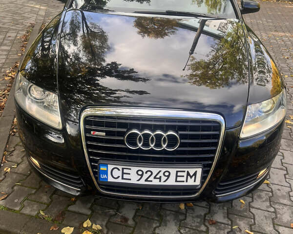 Черный Ауди А6, объемом двигателя 3 л и пробегом 355 тыс. км за 9800 $, фото 1 на Automoto.ua