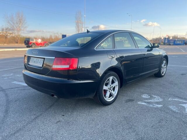 Черный Ауди А6, объемом двигателя 2.7 л и пробегом 348 тыс. км за 3500 $, фото 5 на Automoto.ua