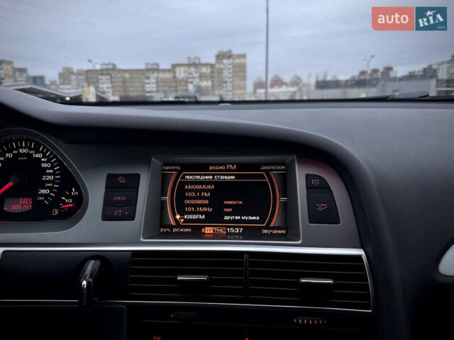 Черный Ауди А6, объемом двигателя 3 л и пробегом 305 тыс. км за 7999 $, фото 63 на Automoto.ua