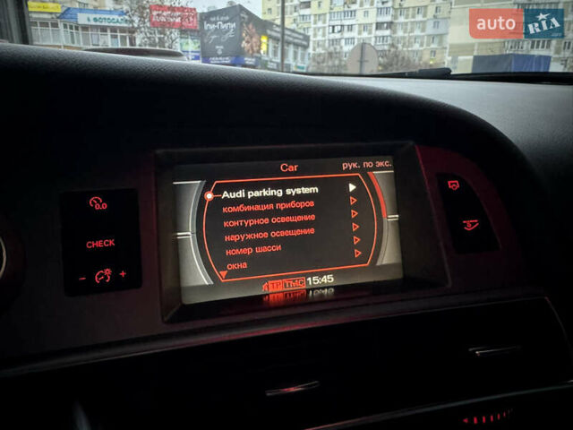Черный Ауди А6, объемом двигателя 3 л и пробегом 305 тыс. км за 7999 $, фото 76 на Automoto.ua