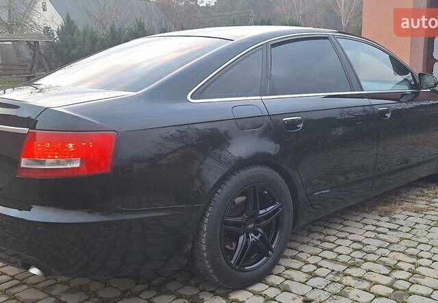 Черный Ауди А6, объемом двигателя 2 л и пробегом 340 тыс. км за 8500 $, фото 19 на Automoto.ua