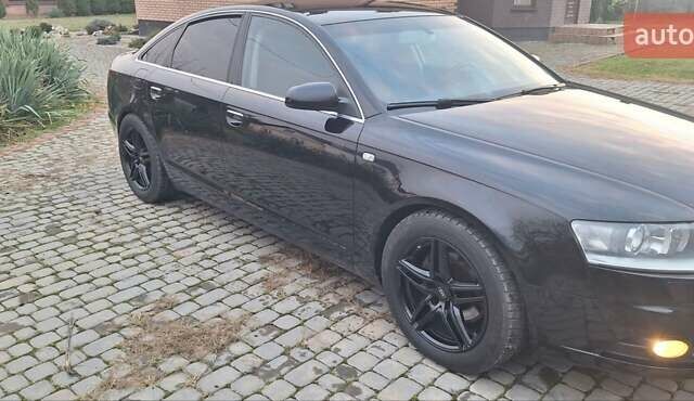 Черный Ауди А6, объемом двигателя 2 л и пробегом 340 тыс. км за 8500 $, фото 4 на Automoto.ua