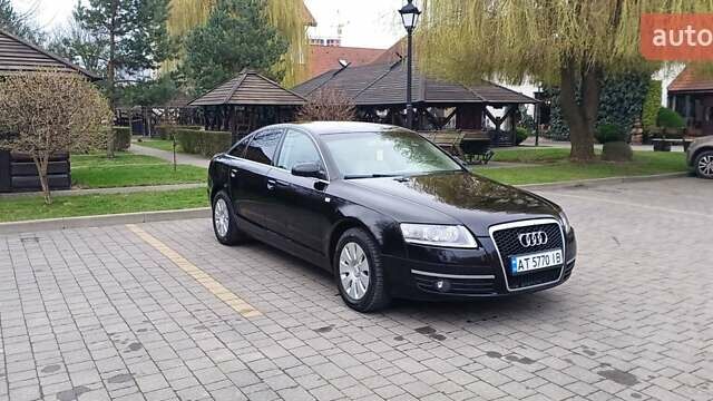 Черный Ауди А6, объемом двигателя 2 л и пробегом 325 тыс. км за 6900 $, фото 3 на Automoto.ua