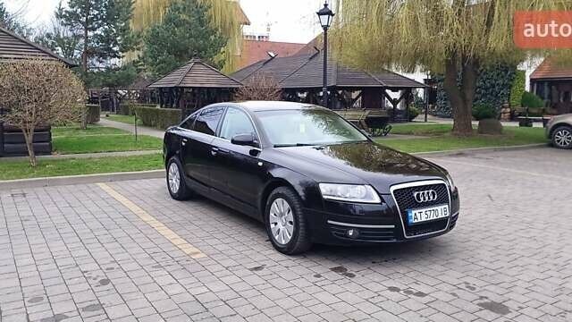 Черный Ауди А6, объемом двигателя 2 л и пробегом 325 тыс. км за 6900 $, фото 2 на Automoto.ua