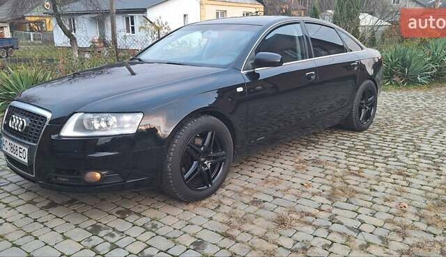 Черный Ауди А6, объемом двигателя 2 л и пробегом 340 тыс. км за 8500 $, фото 8 на Automoto.ua