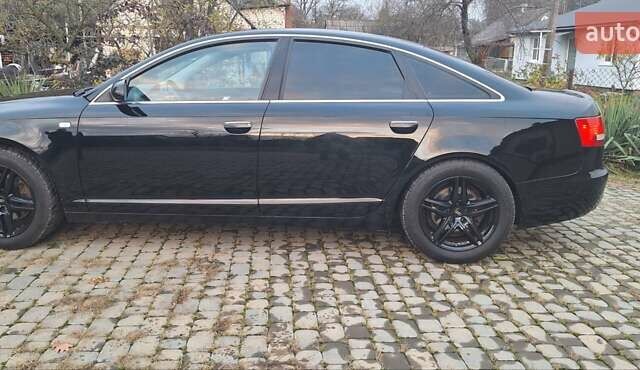 Черный Ауди А6, объемом двигателя 2 л и пробегом 340 тыс. км за 8500 $, фото 6 на Automoto.ua