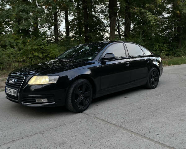 Черный Ауди А6, объемом двигателя 2 л и пробегом 420 тыс. км за 8900 $, фото 3 на Automoto.ua