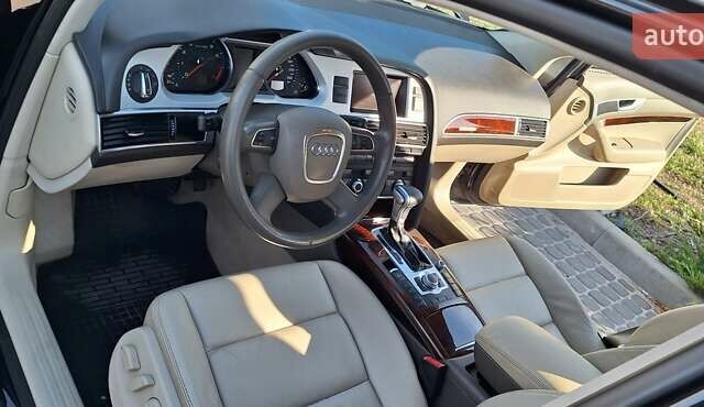 Черный Ауди А6, объемом двигателя 2.8 л и пробегом 252 тыс. км за 6900 $, фото 7 на Automoto.ua