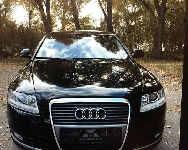 Черный Ауди А6, объемом двигателя 2.8 л и пробегом 100 тыс. км за 9300 $, фото 6 на Automoto.ua