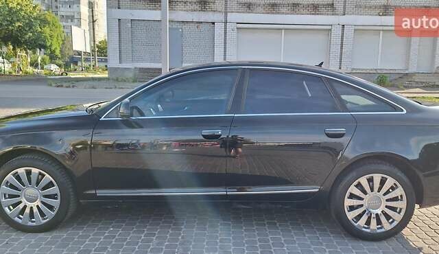 Черный Ауди А6, объемом двигателя 2.8 л и пробегом 252 тыс. км за 6900 $, фото 2 на Automoto.ua