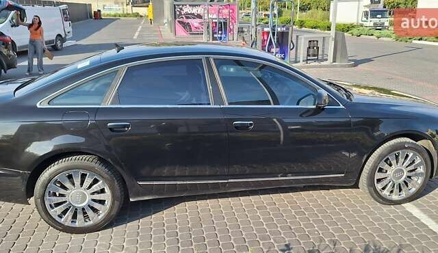 Черный Ауди А6, объемом двигателя 2.8 л и пробегом 252 тыс. км за 6900 $, фото 4 на Automoto.ua