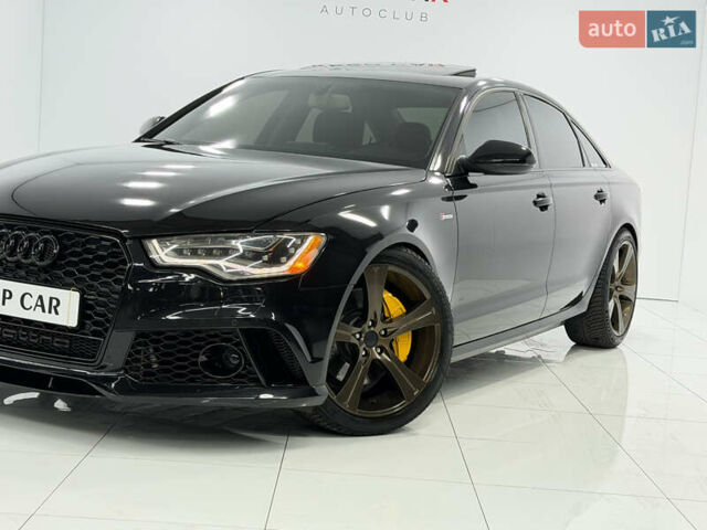 Черный Ауди А6, объемом двигателя 3 л и пробегом 195 тыс. км за 15999 $, фото 1 на Automoto.ua