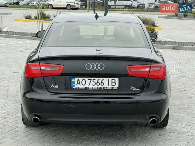 Черный Ауди А6, объемом двигателя 3 л и пробегом 290 тыс. км за 10000 $, фото 5 на Automoto.ua