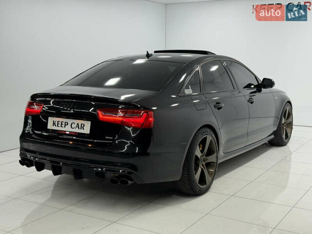 Черный Ауди А6, объемом двигателя 3 л и пробегом 195 тыс. км за 15999 $, фото 4 на Automoto.ua