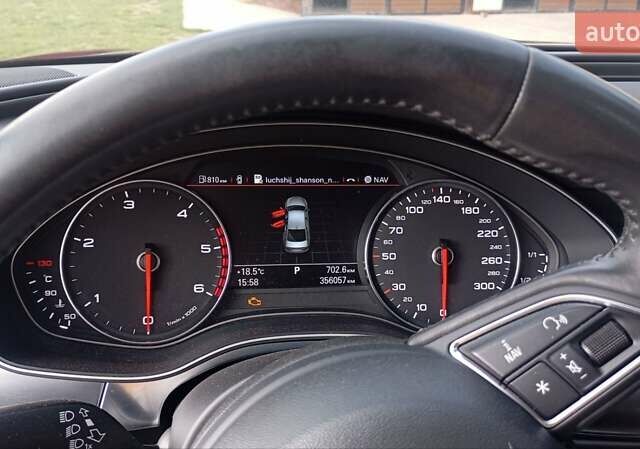 Черный Ауди А6, объемом двигателя 3 л и пробегом 340 тыс. км за 16200 $, фото 5 на Automoto.ua