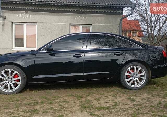 Черный Ауди А6, объемом двигателя 3 л и пробегом 340 тыс. км за 16200 $, фото 2 на Automoto.ua