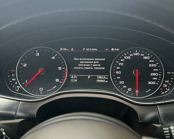 Черный Ауди А6, объемом двигателя 2.97 л и пробегом 194 тыс. км за 18500 $, фото 25 на Automoto.ua