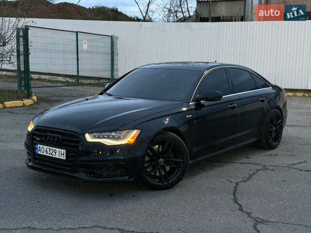 Черный Ауди А6, объемом двигателя 3 л и пробегом 210 тыс. км за 12300 $, фото 2 на Automoto.ua