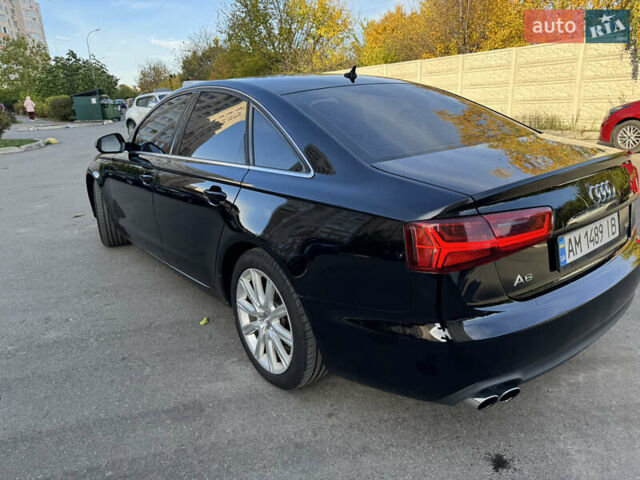 Ауді А6 2012 у Києві на Automoto.ua Чорний Ауді А6, об'ємом двигуна 2 л та пробігом 246 тис. км за 14500 $, фото 4 на Automoto.ua