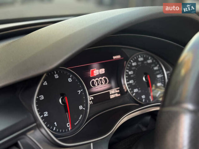 Черный Ауди А6, объемом двигателя 3 л и пробегом 220 тыс. км за 11999 $, фото 24 на Automoto.ua