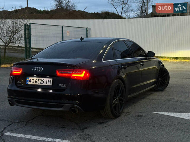 Черный Ауди А6, объемом двигателя 3 л и пробегом 210 тыс. км за 12300 $, фото 5 на Automoto.ua