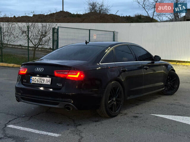Черный Ауди А6, объемом двигателя 3 л и пробегом 210 тыс. км за 12300 $, фото 14 на Automoto.ua