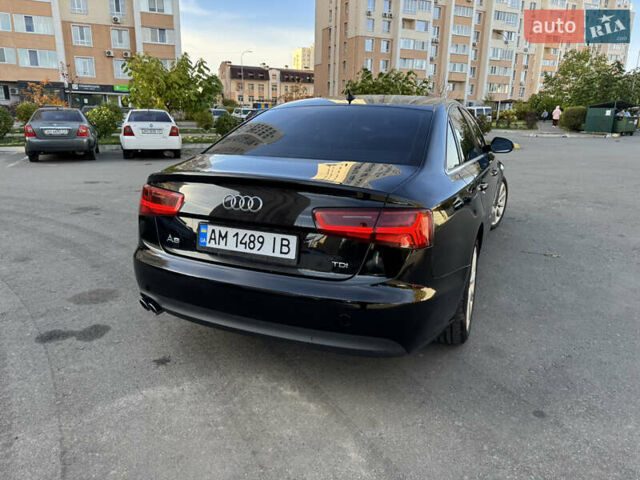 Ауді А6 2012 у Києві на Automoto.ua Чорний Ауді А6, об'ємом двигуна 2 л та пробігом 246 тис. км за 14500 $, фото 6 на Automoto.ua