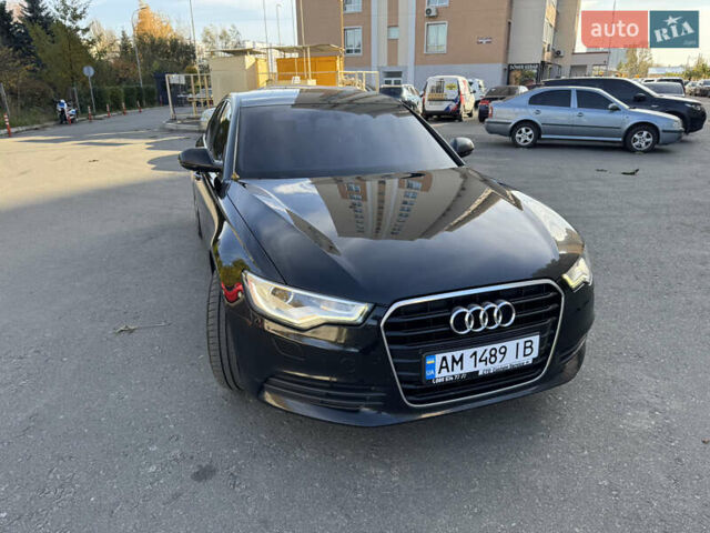 Ауді А6 2012 у Києві на Automoto.ua Чорний Ауді А6, об'ємом двигуна 2 л та пробігом 246 тис. км за 14500 $, фото 2 на Automoto.ua